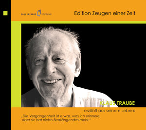 Buchcover Klaus Traube erzählt aus seinem Leben | Klaus Traube | EAN 9783942902083 | ISBN 3-942902-08-7 | ISBN 978-3-942902-08-3