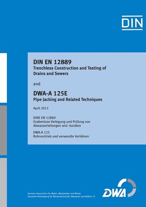 Buchcover Trenchless Construction and Testing of Drains and Sewers / Pipe Jacking and related Techniques | EAN 9783942964371 | ISBN 3-942964-37-6 | ISBN 978-3-942964-37-1