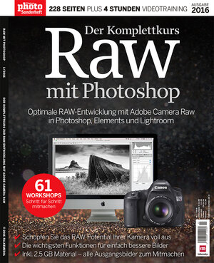 Buchcover RAW mit Photoshop - Der Komplettkurs  | EAN 9783942983280 | ISBN 3-942983-28-1 | ISBN 978-3-942983-28-0