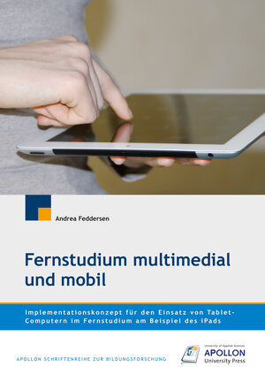 Buchcover Fernstudium multimedial und mobil | Andrea Feddersen | EAN 9783943001051 | ISBN 3-943001-05-9 | ISBN 978-3-943001-05-1