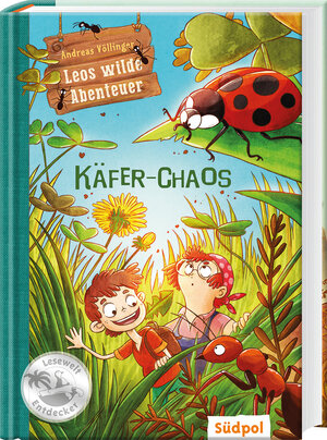 Buchcover Leos wilde Abenteuer – Käfer-Chaos | Andreas Völlinger | EAN 9783943086454 | ISBN 3-943086-45-3 | ISBN 978-3-943086-45-4