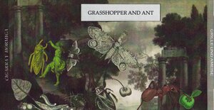 Buchcover Grasshopper And Ant / Grille und Ameise / Cigarra y Hormiga | Ambrose Bierce | EAN 9783943117769 | ISBN 3-943117-76-6 | ISBN 978-3-943117-76-9