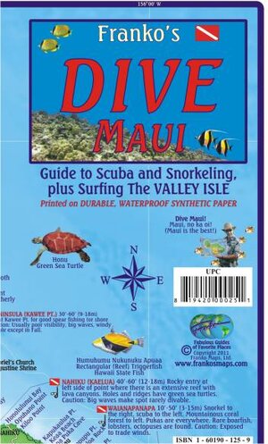 Buchcover Maui Dive Map and Fishcard  | EAN 9783943119039 | ISBN 3-943119-03-3 | ISBN 978-3-943119-03-9