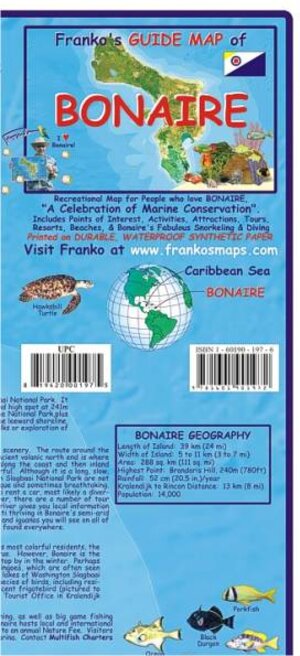 Buchcover Bonaire Guide Map and Fishcard  | EAN 9783943119084 | ISBN 3-943119-08-4 | ISBN 978-3-943119-08-4