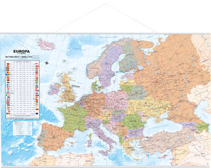 Buchcover Politische Europakarte als Poster, ca. 90x61cm, deutsch  | EAN 9783943119558 | ISBN 3-943119-55-6 | ISBN 978-3-943119-55-8