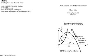 Buchcover Risk Aversion and Prudence in Contests | Marco Sahm | EAN 9783943153392 | ISBN 3-943153-39-8 | ISBN 978-3-943153-39-2