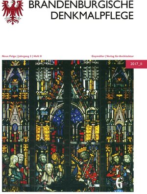 Buchcover Brandenburgische Denkmalpflege | Neue Folge  | EAN 9783943164305 | ISBN 3-943164-30-6 | ISBN 978-3-943164-30-5