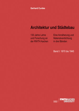 Buchcover Architektur und Städtebau | Gerhard Curdes | EAN 9783943164503 | ISBN 3-943164-50-0 | ISBN 978-3-943164-50-3
