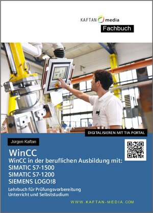 Buchcover WinCC in der beruflichen Ausbildung mit Basic-Panel für SIMATIC S7-1200 /1500/LOGO!8  | EAN 9783943211979 | ISBN 3-943211-97-5 | ISBN 978-3-943211-97-9