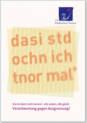 Buchcover Das ist doch nicht normal - alle anders, alle gleich  | EAN 9783943243000 | ISBN 3-943243-00-1 | ISBN 978-3-943243-00-0