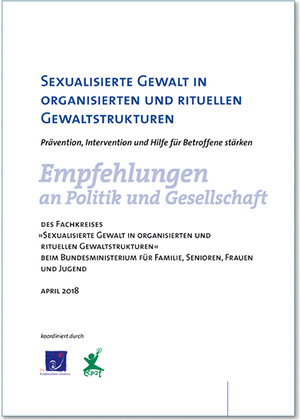 Buchcover Sexualisierte Gewalt in organisierten und rituellen Gewaltstrukturen  | EAN 9783943243192 | ISBN 3-943243-19-2 | ISBN 978-3-943243-19-2