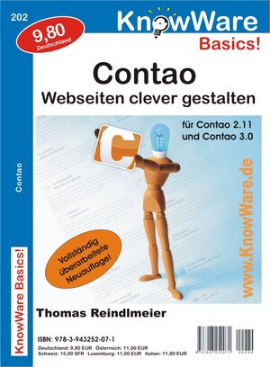Buchcover Contao! Webseiten clever gestalten  | EAN 9783943252071 | ISBN 3-943252-07-8 | ISBN 978-3-943252-07-1
