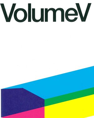 Buchcover Volume V  | EAN 9783943264296 | ISBN 3-943264-29-7 | ISBN 978-3-943264-29-6