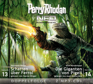 Buchcover Perry Rhodan NEO MP3 Doppel-CD Folgen 13 + 14 | Hermann Ritter | EAN 9783943393064 | ISBN 3-943393-06-2 | ISBN 978-3-943393-06-4