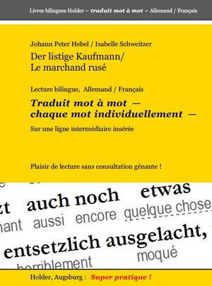 Buchcover Der listige Kaufmann/ Le marchand rusé -- | Johann Peter Hebel | EAN 9783943394634 | ISBN 3-943394-63-8 | ISBN 978-3-943394-63-4