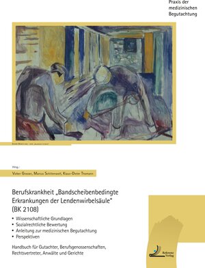 Buchcover Berufskrankheit "Bandscheibenbedingte Erkrankungen der Wirbelsäule" (BK 2108)  | EAN 9783943441154 | ISBN 3-943441-15-6 | ISBN 978-3-943441-15-4