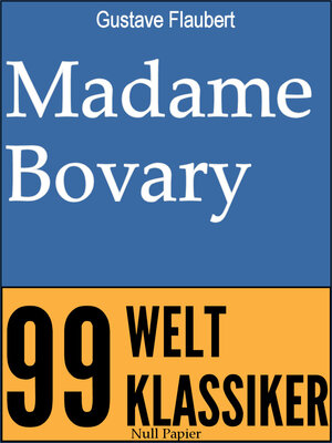 Buchcover Madame Bovary | Gustave Flaubert | EAN 9783943466935 | ISBN 3-943466-93-0 | ISBN 978-3-943466-93-5