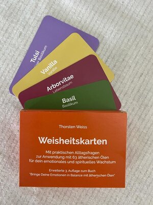 Buchcover Weisheitskarten | Thorsten Weiss | EAN 9783943530162 | ISBN 3-943530-16-7 | ISBN 978-3-943530-16-2