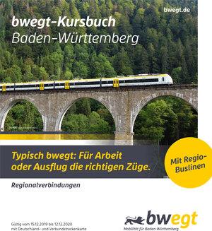 Buchcover Kursbuch Baden-Württemberg 2020  | EAN 9783943551143 | ISBN 3-943551-14-8 | ISBN 978-3-943551-14-3