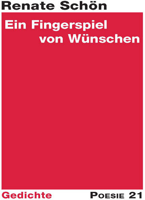 Buchcover Ein Fingerspiel von Wünschen | Renate Schön | EAN 9783943599749 | ISBN 3-943599-74-4 | ISBN 978-3-943599-74-9