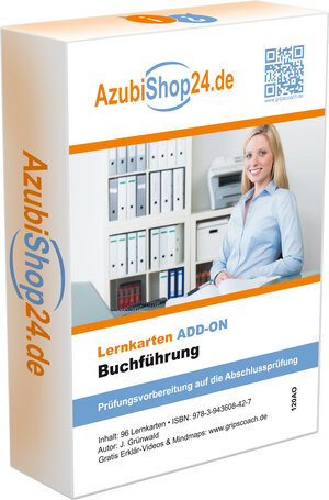 Buchcover Prüfungswissen Buchführung Lernkarten ADD-ON Prüfung | Jochen Grünwald | EAN 9783943608427 | ISBN 3-943608-42-5 | ISBN 978-3-943608-42-7