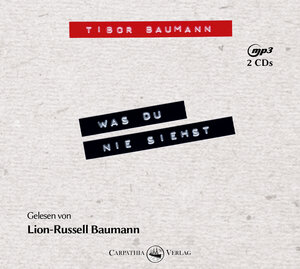 Buchcover Was du nie siehst | Tibor Baumann | EAN 9783943709797 | ISBN 3-943709-79-5 | ISBN 978-3-943709-79-7