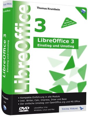 Buchcover LibreOffice 3 | Thomas Krumbein | EAN 9783943771015 | ISBN 3-943771-01-6 | ISBN 978-3-943771-01-5
