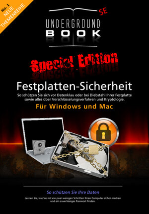 Buchcover Undergroundbook Sonderausgabe Nr. 1 Festplatten Sicherheit | Jörg Balters | EAN 9783943785005 | ISBN 3-943785-00-9 | ISBN 978-3-943785-00-5