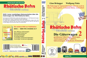 Buchcover Rhätische Bahn - Die Güterwagen Teil 2 | Wolfgang Finke | EAN 9783943846164 | ISBN 3-943846-16-4 | ISBN 978-3-943846-16-4