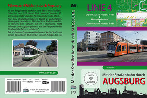 Buchcover Mit der Straßenbahn durch Augsburg - Linie 4  | EAN 9783943846393 | ISBN 3-943846-39-3 | ISBN 978-3-943846-39-3