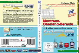 Buchcover Die Fahrzeuge der Montreux-Oberland-Bernois-Bahn Teil 1 | Wolfgang Finke | EAN 9783943846454 | ISBN 3-943846-45-8 | ISBN 978-3-943846-45-4