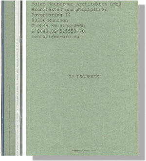Buchcover Maier Neuberger Architekten  | EAN 9783943866995 | ISBN 3-943866-99-8 | ISBN 978-3-943866-99-5