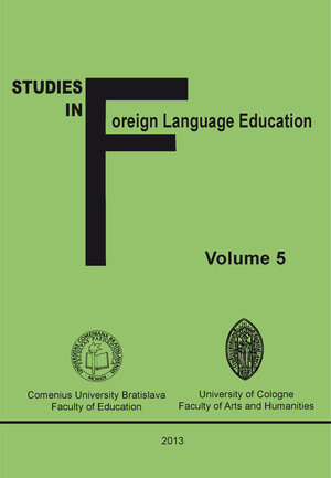 Buchcover Studies in Foreign Language Education | EAN 9783943906028 | ISBN 3-943906-02-7 | ISBN 978-3-943906-02-8