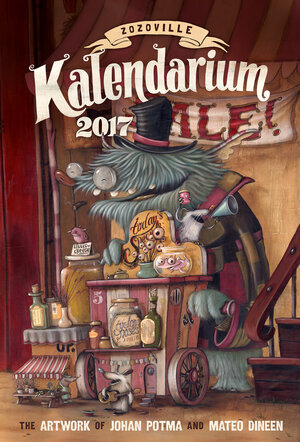 Buchcover Zozoville Kalendarium 2017 | Mateo Dineen | EAN 9783943945195 | ISBN 3-943945-19-7 | ISBN 978-3-943945-19-5