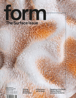 Buchcover form 286. The Surface Issue  | EAN 9783943962475 | ISBN 3-943962-47-4 | ISBN 978-3-943962-47-5