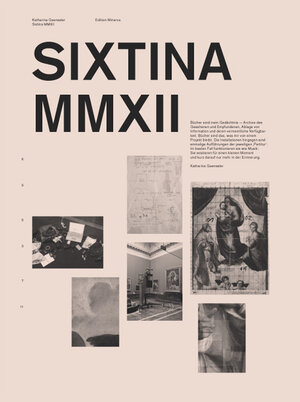 Buchcover Sixtina MMXII | Katharina Gaenssler | EAN 9783943964004 | ISBN 3-943964-00-0 | ISBN 978-3-943964-00-4