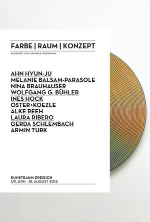 Buchcover Farbe / Raum / Konzept | Hanneke Heinemann | EAN 9783943964011 | ISBN 3-943964-01-9 | ISBN 978-3-943964-01-1