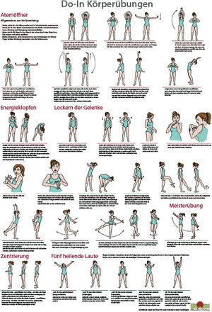 Buchcover Do-In Körperübungen Schaubild DIN A3 | Nirgun W. Loh | EAN 9783943986068 | ISBN 3-943986-06-3 | ISBN 978-3-943986-06-8