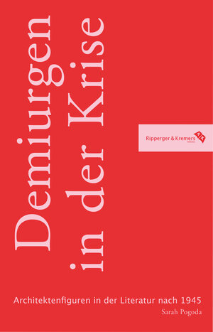 Buchcover Demiurgen in der Krise | Sarah Pogoda | EAN 9783943999006 | ISBN 3-943999-00-9 | ISBN 978-3-943999-00-6