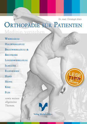 Buchcover Orthopädie für Patienten | Christoph Klein | EAN 9783944070001 | ISBN 3-944070-00-3 | ISBN 978-3-944070-00-1