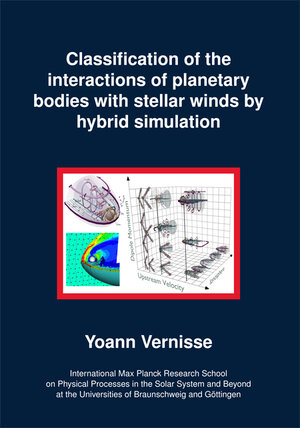 Buchcover Classification of the interactions of planetary bodies with stellar winds by hybrid simulation | Yoann Vernisse | EAN 9783944072067 | ISBN 3-944072-06-5 | ISBN 978-3-944072-06-7