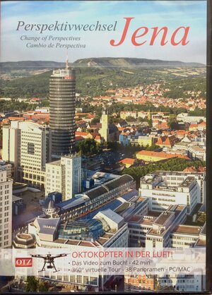 Buchcover DVD: Perspektivwechsel Jena - Change of perspectives Jena - Cambio de perspectiva Jena | Jörg-Uwe Jahn | EAN 9783944078427 | ISBN 3-944078-42-X | ISBN 978-3-944078-42-7