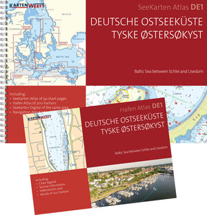 Buchcover SeeKarten Atlas DE1 | Deutsche Ostseeküste  | EAN 9783944082622 | ISBN 3-944082-62-1 | ISBN 978-3-944082-62-2