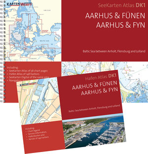 Buchcover SeeKarten Atlas DK1 | Aarhus & Fünen  | EAN 9783944082639 | ISBN 3-944082-63-X | ISBN 978-3-944082-63-9