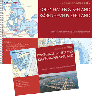 Buchcover SeeKarten Atlas DK2 | Kopenhagen & Seeland  | EAN 9783944082646 | ISBN 3-944082-64-8 | ISBN 978-3-944082-64-6