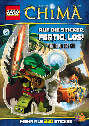 Buchcover LEGO Legends of Chima. Auf die Sticker, fertig, los!  | EAN 9783944107486 | ISBN 3-944107-48-9 | ISBN 978-3-944107-48-6