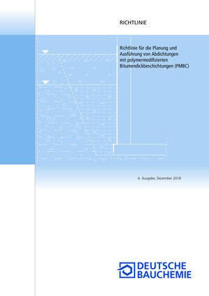 Buchcover Richtlinie für die Planung und Ausführung von Abdichtungen mit polymermodifizierten Bitumendickbeschichtungen (PMBC)  | EAN 9783944138442 | ISBN 3-944138-44-9 | ISBN 978-3-944138-44-2