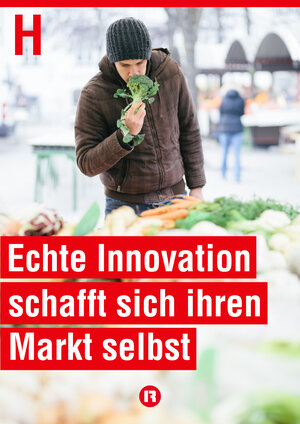 Buchcover Echte Innovation schafft sich ihren Markt selbst | Dr. Reichert, Klaus | EAN 9783944144030 | ISBN 3-944144-03-1 | ISBN 978-3-944144-03-0