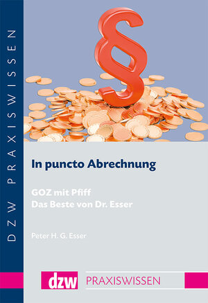 Buchcover In puncto Abrechnung 2017 | Dr. Peter H. G. Esser | EAN 9783944259758 | ISBN 3-944259-75-0 | ISBN 978-3-944259-75-8