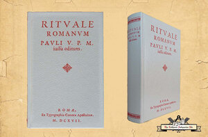 Buchcover Rituale Romanum, Pauli V. P. M. iussu editum  | EAN 9783944313009 | ISBN 3-944313-00-3 | ISBN 978-3-944313-00-9